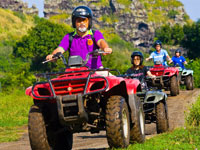 atv tour of famous movie sites and lush hawaiian landscape at Kualoa Ranch
